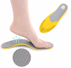 Skoinlägg mot hälsmärta & pronation