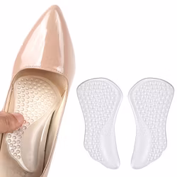 Skoinlägg, självhäftande silikonkudde med fotvalvsstöd 2st