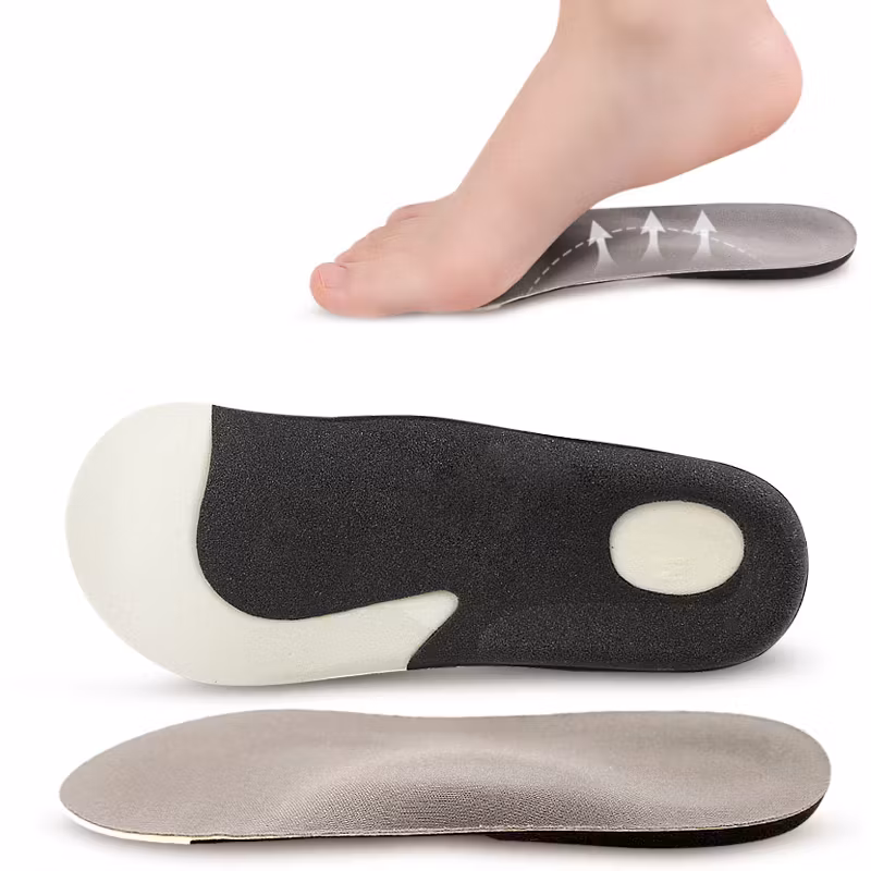 Skoinlägg, halvsula, memoryfoam, fotvalvsstöd, hälsporre