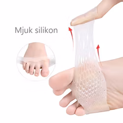 Framfotsskydd mjuk silikon 2st