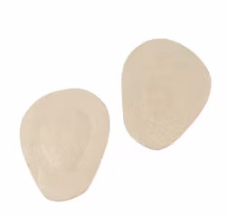 Framfotspelott, mjuk silikonkudde, flanell 2st