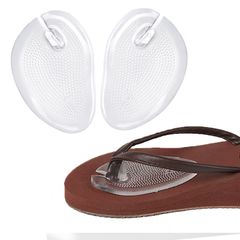 Framfotsinlägg, flip-flop, självhäftande silikon 2st
