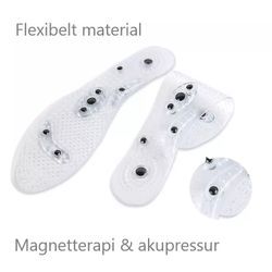 Skoinlägg, akupressur & magnetterapi, massage