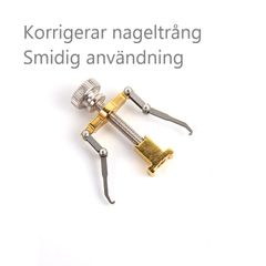 Nageltrång verktyg, korrigeringsskruv