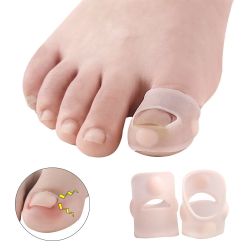 Nageltrång korrigerande silikonskydd för stortå 2st