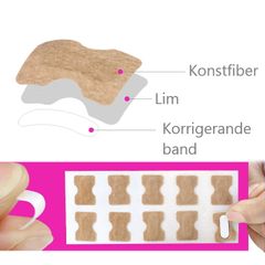 Nageltrång korrigerande nageltejp