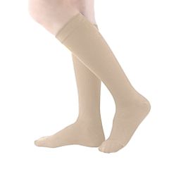 Stödstrumpor unisex, Klass 1, 15-21mmHg BEIGE