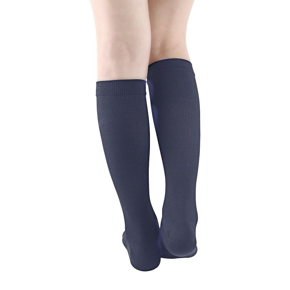 Stödstrumpor unisex, Klass 1, 15-21mmHg NAVY-BLUE