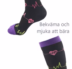 Stödstrumpor sjukvårds motiv, Klass 1, 15-21mmHg