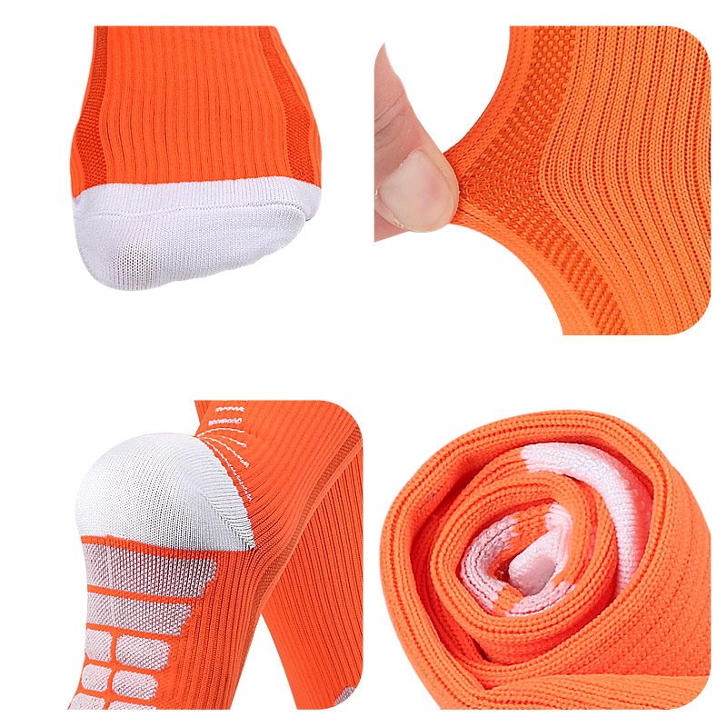 Stödstrumpor Aktiv Klass 1, 15-21mmHg, ORANGE / VIT