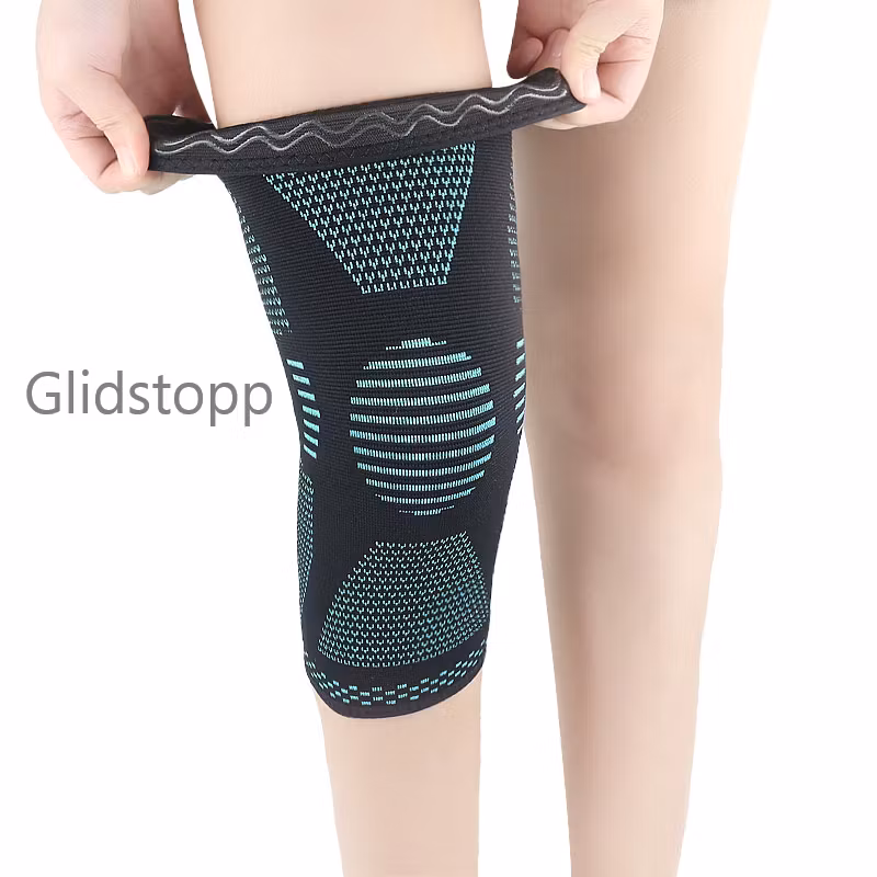 Knästöd, elastisk SVART/GRÖN