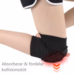 Knäskydd med knäkudde 2st JUNIOR