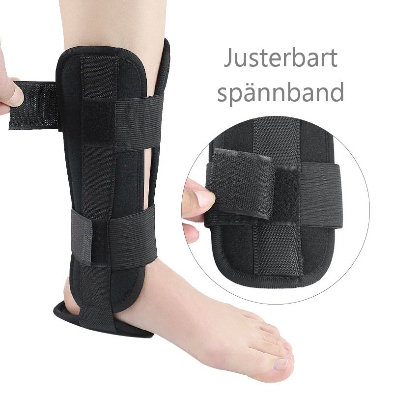 Fotledsstöd stabiliserande, med skenor