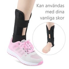 Fotledsstöd stabiliserande, med skenor