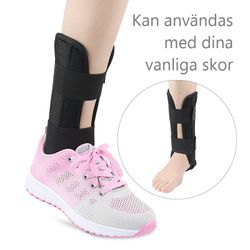 Fotledsstöd stabiliserande, med skenor