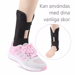 Fotledsstöd stabiliserande, med skenor