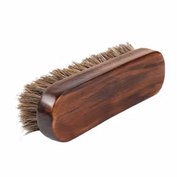 Skoborste, hästtagel, trä