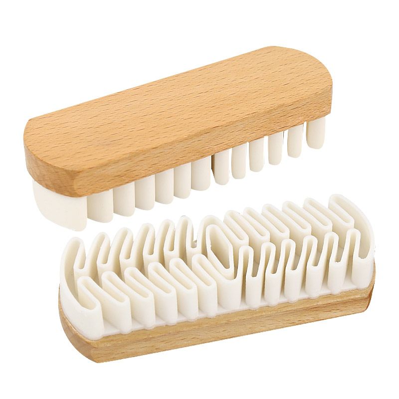 Skoborste mockaläder & nubuckläder