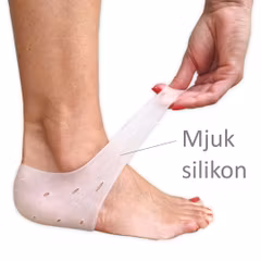Hälskydd mjuk silikon med små ventilationshål 1 par
