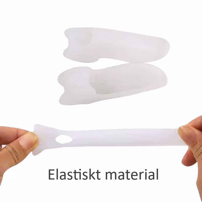 Tåseparerare, sned lilltå med fotknölskydd 2st