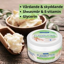 Vitawohl Foot butter, fotkräm med sheasmör, E-vitamin & glycerin 250ml