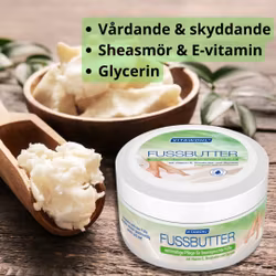 Vitawohl Foot butter, fotkräm med sheasmör, E-vitamin & glycerin 250ml