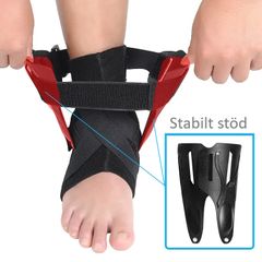 Fotledsskydd stabiliserande, ergonomiska skenor, justerbart