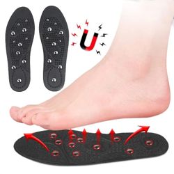 Skoinlägg, magnetterapi, massage, akupressur