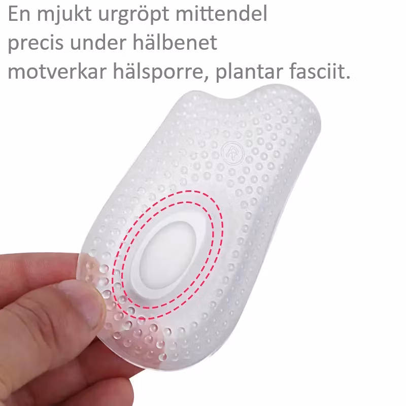 Hälinlägg hälsporre, gel, 2st