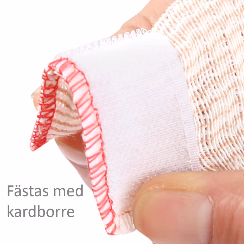 Stödbandage, elastisk binda
