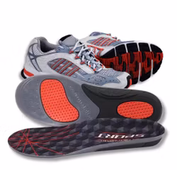 Skoinlägg Sport, gel, stabilisering, stötdämpning, fotvalvsstöd