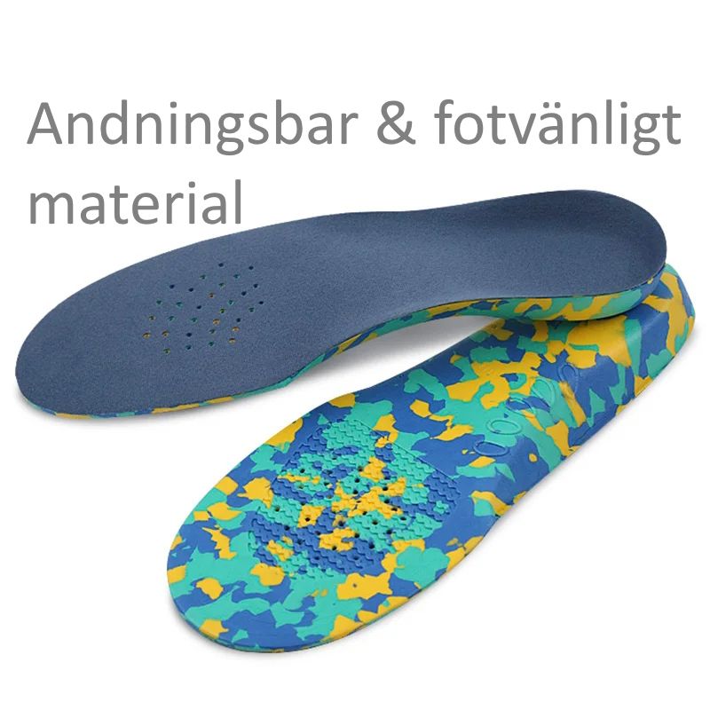 Hålfotsinlägg barn, junior, fotvalvsstöd