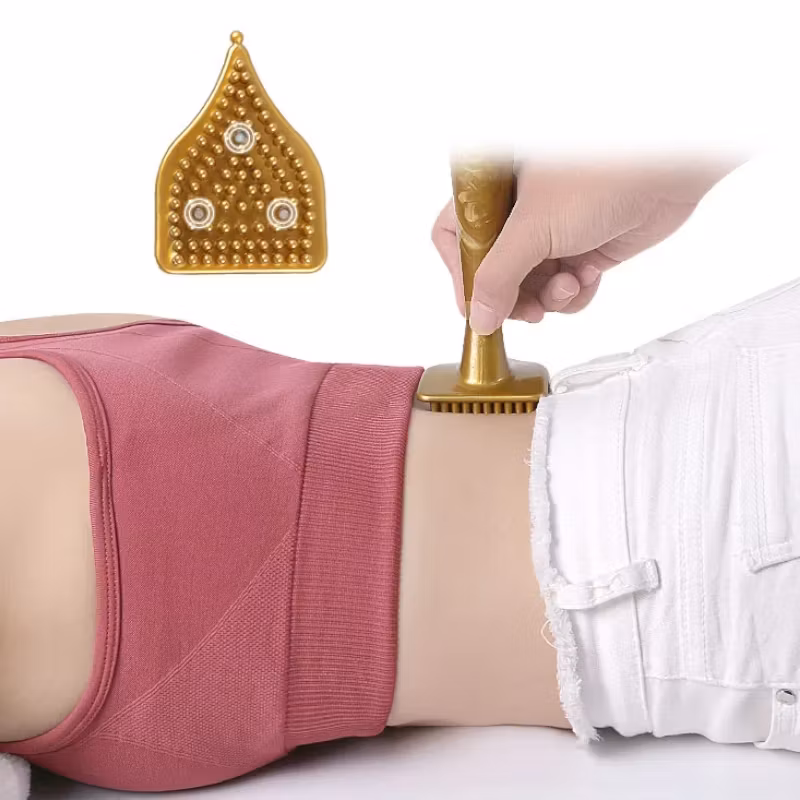 Massageverktyg med 3 sidor, triggerpunktsterapi