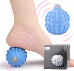 Massageboll, vibrerande med triggerpunktsmassage
