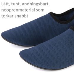 Badskor Ibiza Unisex BLÅ