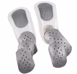 Hålfotsstöd med 4 utbytbara stödinlägg