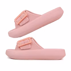 Premium justerbara cloud tofflor V2 med ett band ROSA