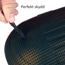 Knäskydd EVA-skum, fritid SVART