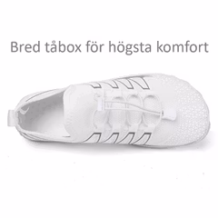 Barfotaskor Sport VIT