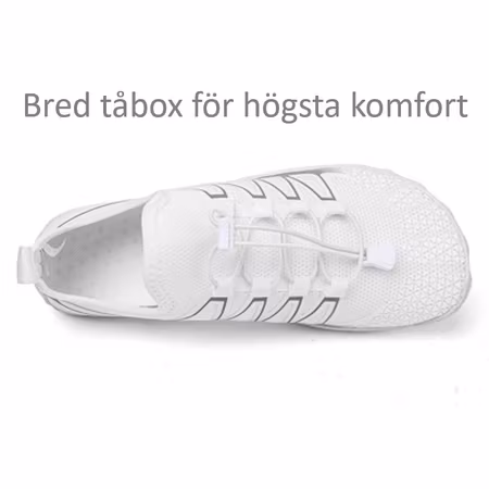 Barfotaskor Sport VIT