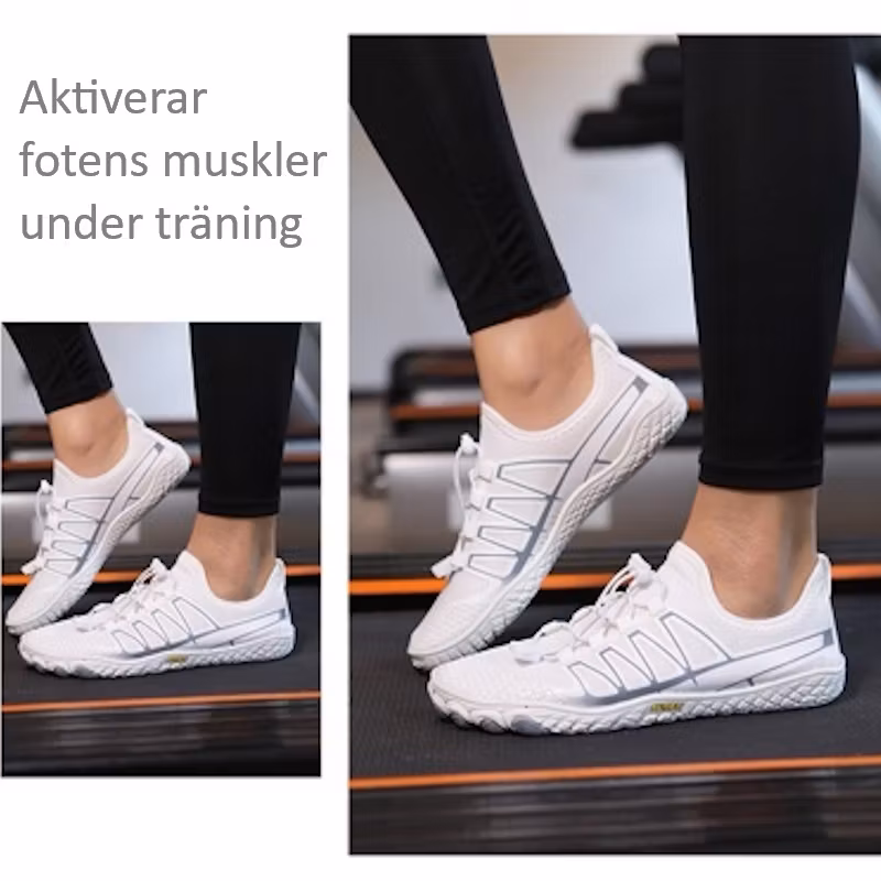 Barfotaskor Sport VIT