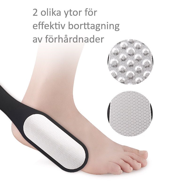 Fotfil 3 i 1 Svart