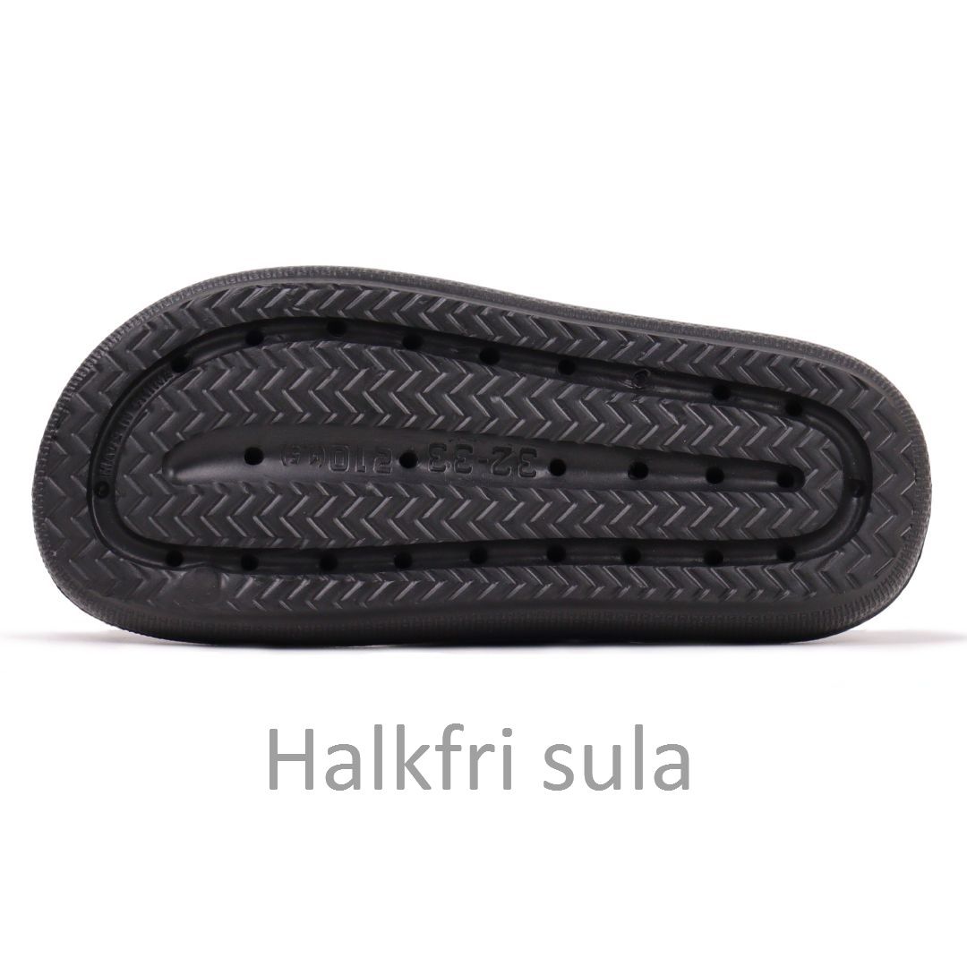 Mjuka cloud sandaler BARN, SVART