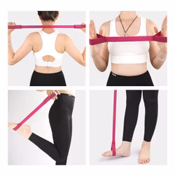 Träningsband kit, 3st resistance band  med handtag