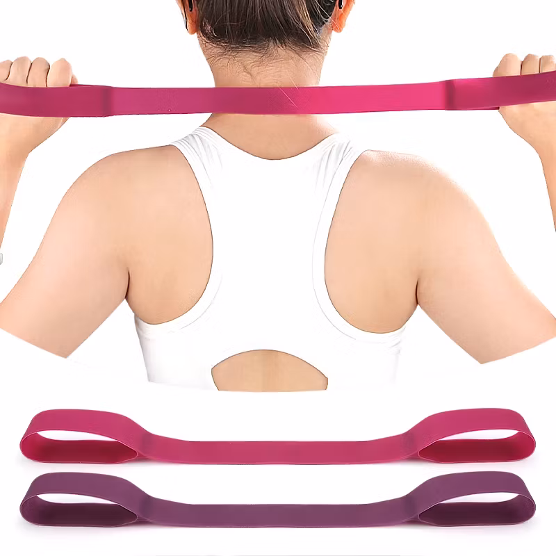 Träningsband kit, 3st resistance band  med handtag