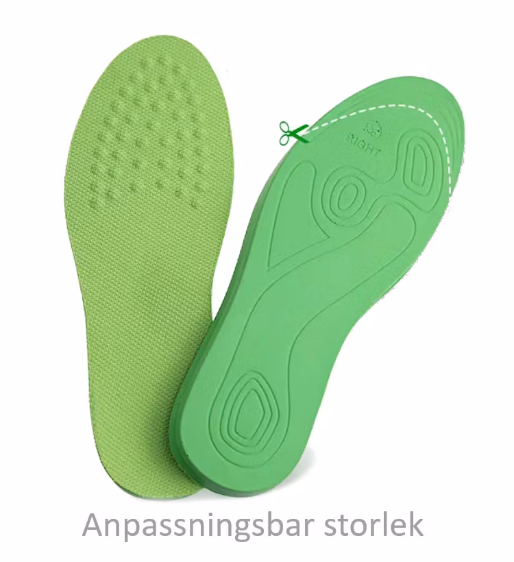 Skoinlägg mot hjulbenthet