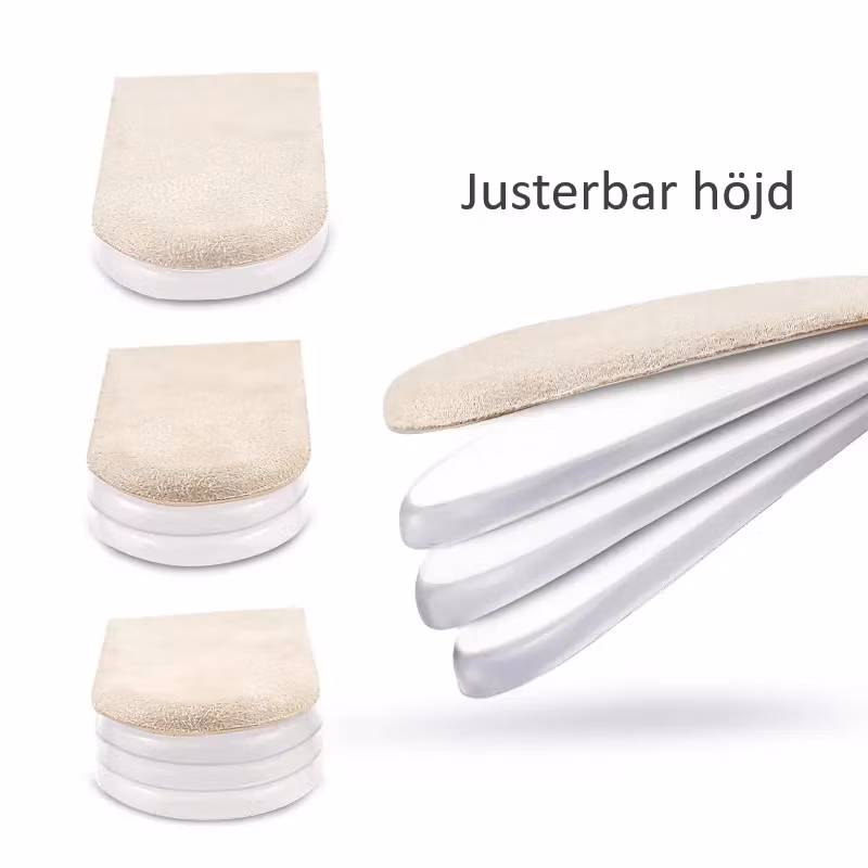 Hälkil, hälinlägg för extra höjd i 4steg, max 2,5cm