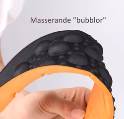 Skoinlägg, massage, stötdämpning