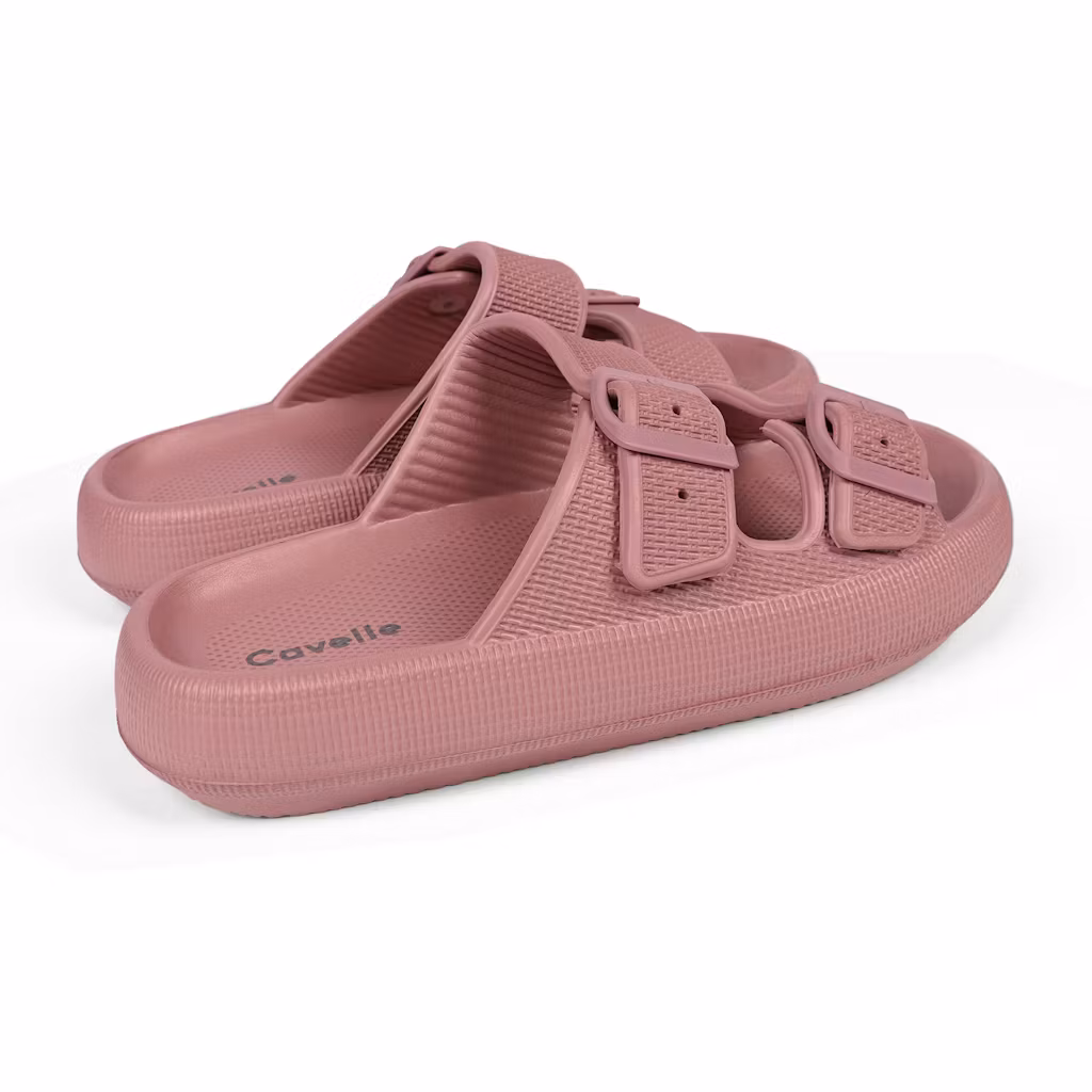 Premium Justerbara Cloud Tofflor BLUSH – mjuka & stötdämpande