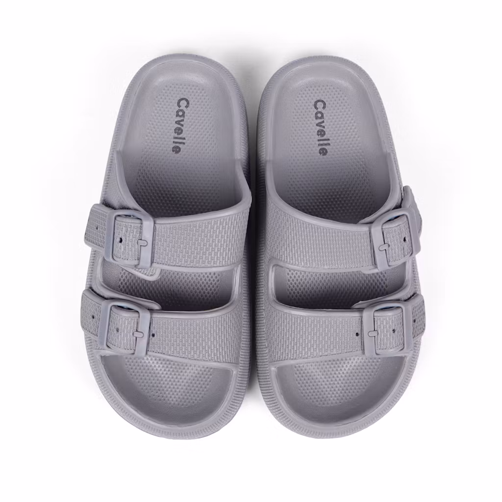 Premium Justerbara Cloud Tofflor MÖRKGRÅ - mjuka & stötdämpande